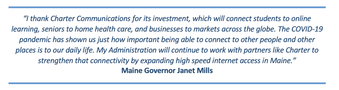 CARES Maine -  Governor Mills Quote