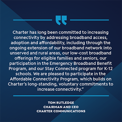 Spectrum Internet Available At My Address Charter Is Advancing Access To Affordable, Reliable High-Speed Internet  Service | Charter