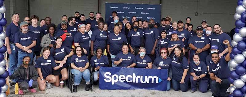 Spectrum volunteers